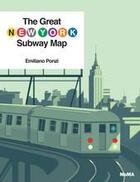 Couverture du livre « The great new york subway map » de Ponzi Emiliano aux éditions Moma