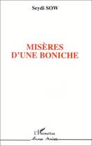 Couverture du livre « Miseres d'une boniche » de Sow Seydi aux éditions Editions L'harmattan