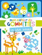 Couverture du livre « Mon cahier de gommettes - les bebes animaux » de Atelier Cloro aux éditions 1 2 3 Soleil