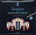 Couverture du livre « Cartes a gratter - instant scandinave » de Lisa Magano aux éditions First