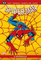 Couverture du livre « Spider-Man : Intégrale vol.9 : 1971 » de Gil Kane et Stan Lee et Roy Thomas et John Romita Sr aux éditions Panini