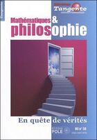 Couverture du livre « Mathématiques et philosophie » de  aux éditions Pole