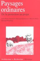 Couverture du livre « Paysages ordinaires n42 » de Quincerot R aux éditions Mardaga Pierre