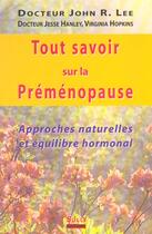 Couverture du livre « Tout Savoir Sur La Premenopause » de Sully Editions aux éditions Sully