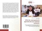 Couverture du livre « Effet des groupements agricoles lies aux cantines scolaires » de Malan Mathieu Kouame aux éditions Editions Universitaires Europeennes