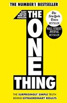 Couverture du livre « THE ONE THING » de Gary Keller aux éditions John Murray