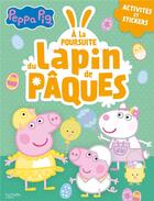 Couverture du livre « Peppa pig - a la poursuite du lapin de paques » de  aux éditions Hachette Jeunesse