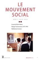Couverture du livre « Lms 271 » de Le Mouvement Social aux éditions La Decouverte
