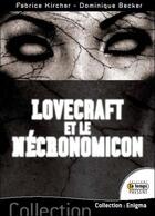 Couverture du livre « Lovecraft et le nécronomicon » de Fabrice Kircher et Dominique Becker aux éditions Temps Present