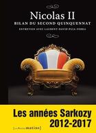 Couverture du livre « Nicolas II ; bilan du second quinquennat » de Laurent-David Puja-Ferra aux éditions Les Petits Matins