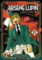 Couverture du livre « Arsène Lupin gentleman-cambrioleur Tome 9 : l'aiguille creuse Tome 2 » de Takashi Morita aux éditions Kurokawa