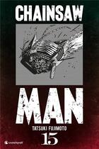 Couverture du livre « Chainsaw man Tome 15 » de Tatsuki Fujimoto aux éditions Crunchyroll