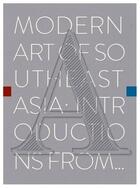 Couverture du livre « Modern southeast asian art from a to z » de  aux éditions National Gallery Singapore