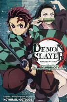 Couverture du livre « Demon Slayer : le guide officiel des personnages de l'animé Tome 1 » de Koyoharu Gotoge aux éditions Panini