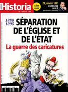 Couverture du livre « Historia mensuel n 889 la guerre des caricatures - janvier 2021 » de  aux éditions L'histoire