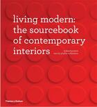 Couverture du livre « Living modern - the sourcebook of contemporary interiors » de Powers Richard/Richa aux éditions Thames & Hudson