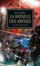 Couverture du livre « Warhammer 40.000 - the Horus Heresy Tome 8 : la bataille des abysses : mon frère, mon ennemi » de Ben Counter aux éditions Black Library