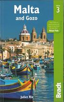 Couverture du livre « Malta and gozo » de Juliet Rix aux éditions Bradt