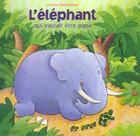 Couverture du livre « L'elephant qui voulait etre papa » de Christel Desmoinaux aux éditions Le Livre De Poche Jeunesse