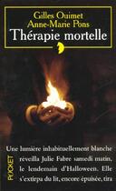 Couverture du livre « Therapie Mortelle » de Anne-Marie Ouimet aux éditions Pocket