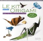 Couverture du livre « Le kit origami » de Boursin -D aux éditions Dessain Et Tolra