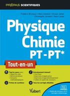 Couverture du livre « Physique-chimie PT/PT* » de  aux éditions Vuibert