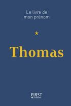 Couverture du livre « Thomas » de Lebrun Jules aux éditions First