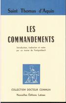 Couverture du livre « Les commandements » de Thomas D'Aquin aux éditions Nel