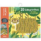 Couverture du livre « Ma pochette de jeux - 20 labyrinthes au cour de la jungle » de Loulou & Tummie aux éditions Philippe Auzou