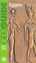 Couverture du livre « Egypte (édition 2003/2004) » de Lucie Milledrogues aux éditions Gallimard-loisirs