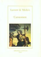 Couverture du livre « Canzoniere (br) » de Medicis/Bec aux éditions Actes Sud