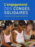 Couverture du livre « L'engagement des congés solidaires » de Corinne Dillenseger aux éditions Autrement