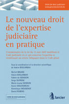 Couverture du livre « Le nouveau droit de l'expertise judiciaire en pratique » de Boularbah aux éditions Larcier