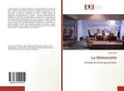 Couverture du livre « La democratie - strategie de bonne gouvernance » de Zobi Michel aux éditions Editions Universitaires Europeennes