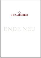 Couverture du livre « A.f vandevorst ende neu » de Brown Alix aux éditions Hannibal
