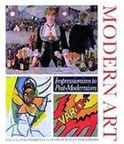 Couverture du livre « Modern art impressionism to post-modernism » de David Britt aux éditions Thames & Hudson