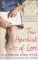 Couverture du livre « THE HARDEST PART OF LOVE » de Catherine Ryan Hyde aux éditions Black Swan