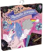 Couverture du livre « Pochette licornes - nouvelle edition » de Anne Cresci aux éditions Grund
