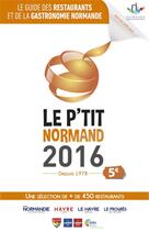 Couverture du livre « Le p'tit normand 2016 » de  aux éditions Snic