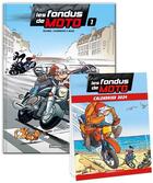 Couverture du livre « Les fondus de moto Tome 1 » de Christophe Cazenove et Bloz et Herve Richez aux éditions Bamboo