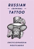 Couverture du livre « Russian Criminal Tattoo Encyclopaedia Postcards /Anglais » de Danzig Baldaev aux éditions Fuel