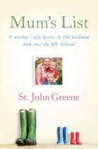 Couverture du livre « Mum's List » de Greene St John aux éditions Penguin Group Us