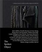 Couverture du livre « The spoken object » de Gene Sherman aux éditions Images Publishing