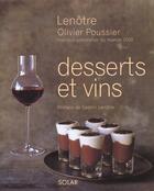 Couverture du livre « Desserts et vins » de  aux éditions Solar