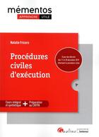Couverture du livre « Procédures civiles d'exécution (9e édition) » de Natalie Fricero aux éditions Gualino