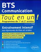 Couverture du livre « Bts communication » de Trotel/Burgle/Laine aux éditions Ellipses