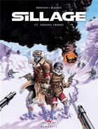 Couverture du livre « Sillage Tome 17 : grands froids » de Jean-David Morvan et Philippe Buchet aux éditions Delcourt