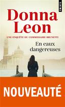 Couverture du livre « En eaux dangereuses » de Donna Leon aux éditions Points