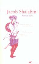 Couverture du livre « Jacob shalabin » de Anonyme aux éditions Anacharsis