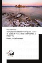 Couverture du livre « Risques hydroclimatiques dans le bassin versant de l'oueme a beterou » de Koudamiloro Olivier aux éditions Presses Academiques Francophones